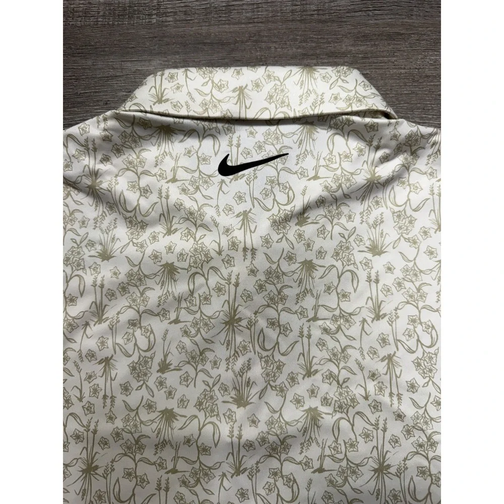 Nike Tour Dri-Fit Golf Polo Shirt Floral AOP HM5794-110 Mens Size XL